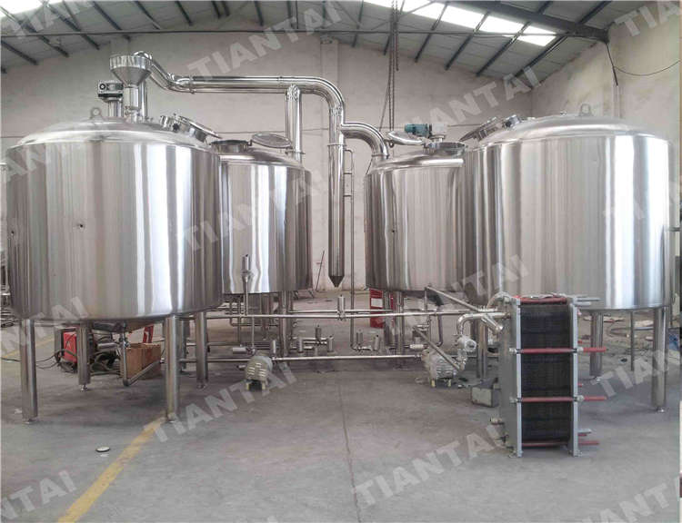 3500L stainless steel brewhouse